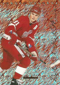 #49 Sergei Fedorov - Detroit Red Wings - 1995-96 Leaf Limited Hockey