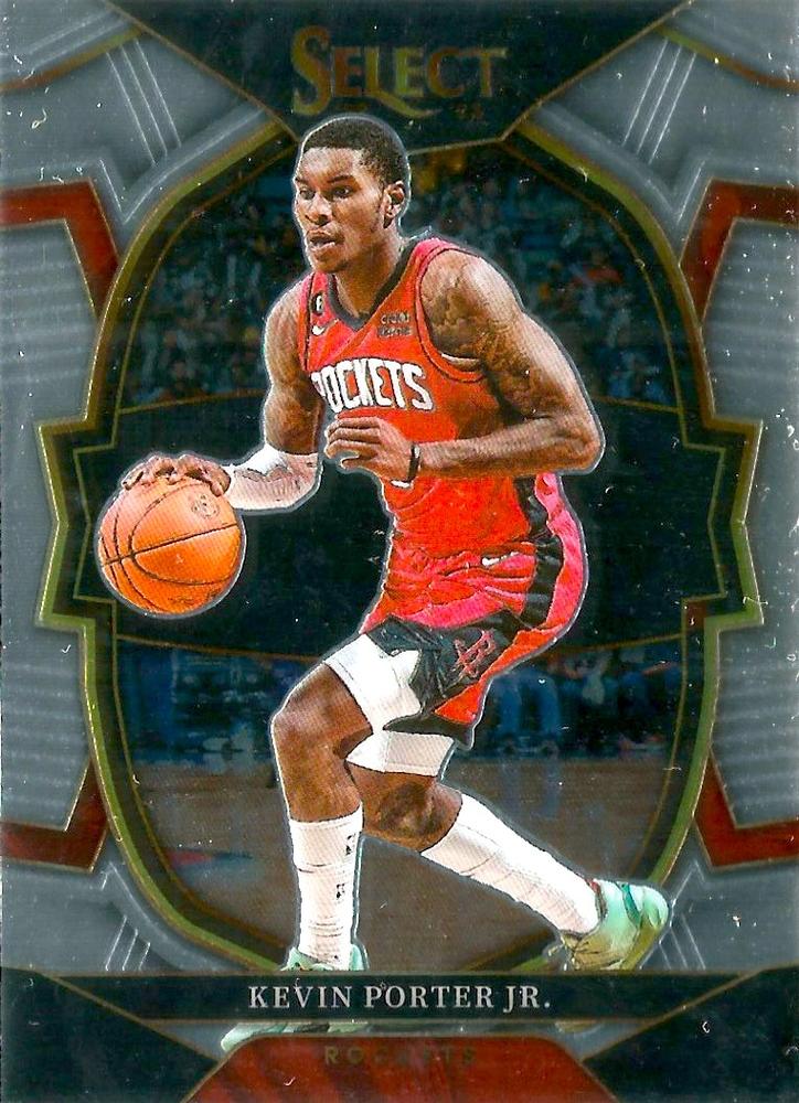 #49 Kevin Porter Jr. - Houston Rockets - 2022-23 Panini Select Basketball