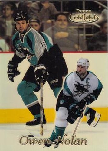 #49 Owen Nolan - San Jose Sharks - 1999-00 Topps Gold Label Hockey