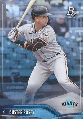 #49 Buster Posey - San Francisco Giants - 2021 Bowman Platinum Baseball