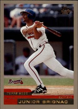 #T49 Junior Brignac - Atlanta Braves - 2000 Topps Traded & Rookies Baseball