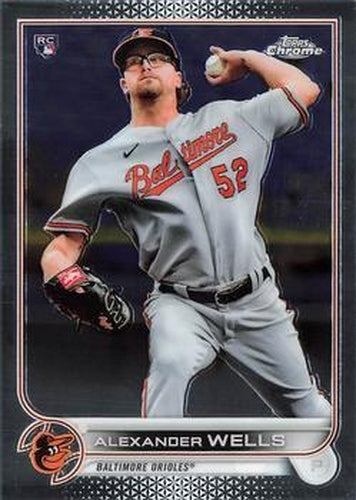 #49 Alexander Wells - Baltimore Orioles - 2022 Topps Chrome Baseball