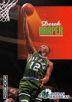 #49 Derek Harper - Dallas Mavericks - 1992-93 SkyBox Basketball