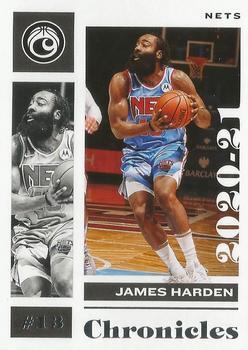 #49 James Harden - Brooklyn Nets - 2020-21 Panini Chronicles Basketball