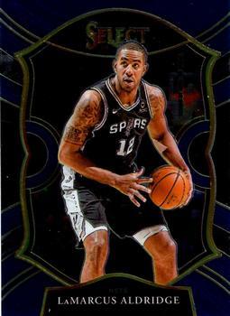 #49 LaMarcus Aldridge - Brooklyn Nets - 2020-21 Panini Select - Blue Basketball