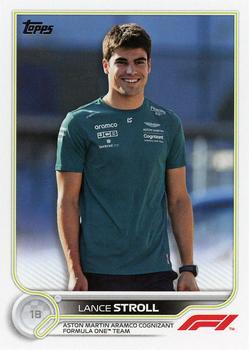 #49 Lance Stroll - Aston Martin Aramco Cognizant Formula One Team - 2022 Topps Formula 1 Racing