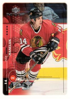 #49 Mike Maneluk - Chicago Blackhawks - 1998-99 Upper Deck MVP Hockey