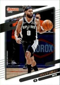 #49 Patty Mills - Brooklyn Nets - 2021-22 Donruss Basketball