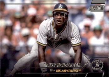 #49 Rickey Henderson - Oakland Athletics - 2022 Stadium Club Baseball