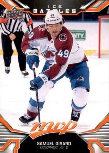 #49 Samuel Girard - Colorado Avalanche - 2022-23 Upper Deck MVP - Ice Battles Hockey