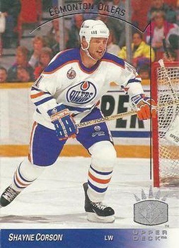 #49 Shayne Corson - Edmonton Oilers - 1993-94 Upper Deck - SP Hockey