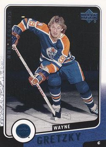 #49 Wayne Gretzky - Edmonton Oilers - 2000-01 Upper Deck Legends Hockey