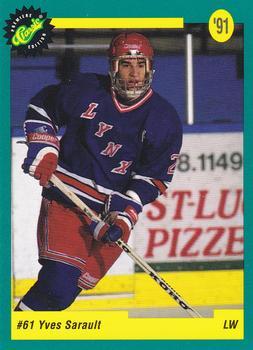 #49 Yves Sarault - Montreal Canadiens - 1991 Classic Draft Picks Hockey