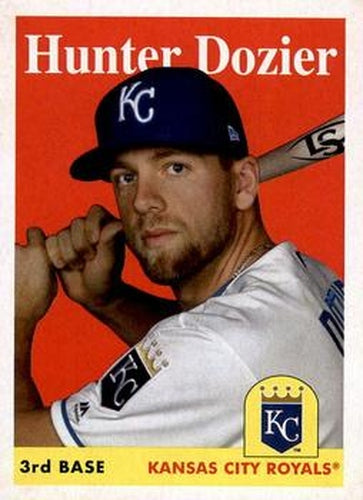 #49 Hunter Dozier - Kansas City Royals - 2019 Topps Archives Baseball