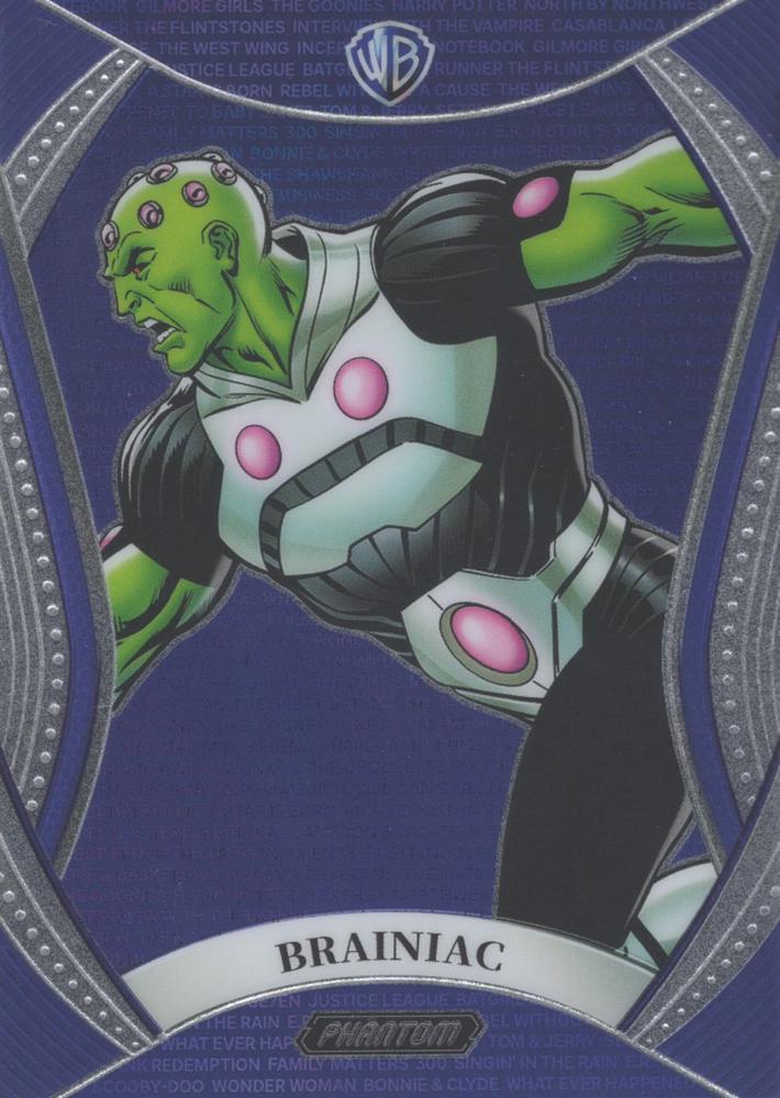 #PW-I-49 Brainiac - 2024 Kakawow Phantom Warner Bros. 100th Anniversary - Silver