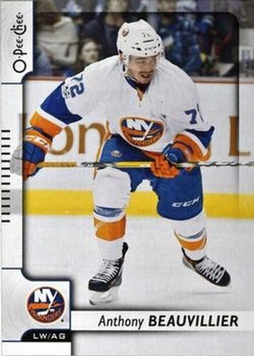 #49 Anthony Beauvillier - New York Islanders - 2017-18 O-Pee-Chee Hockey