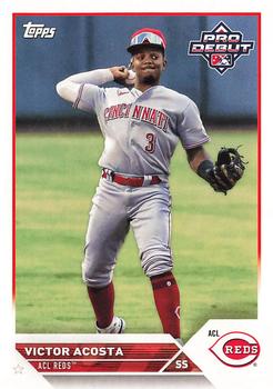 #PD-49 Victor Acosta - ACL Reds - 2023 Topps Pro Debut Baseball