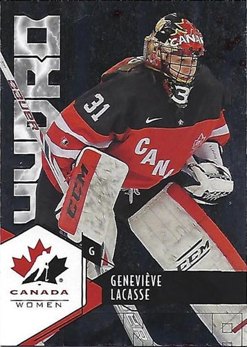 #H-49 Genevieve Lacasse - Canada - 2015 Upper Deck Team Canada Juniors - Hydro Hockey