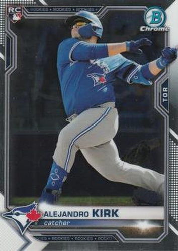#49 Alejandro Kirk - Toronto Blue Jays - 2021 Bowman Chrome Baseball