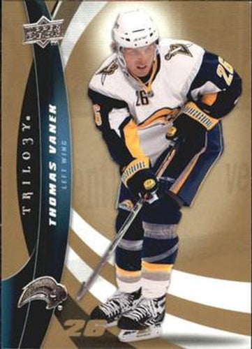 #49 Thomas Vanek - Buffalo Sabres - 2009-10 Upper Deck Trilogy Hockey