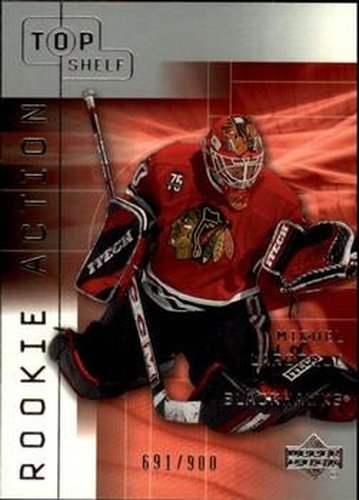 #49a Michel Larocque - Chicago Blackhawks - 2001-02 Upper Deck Top Shelf Hockey