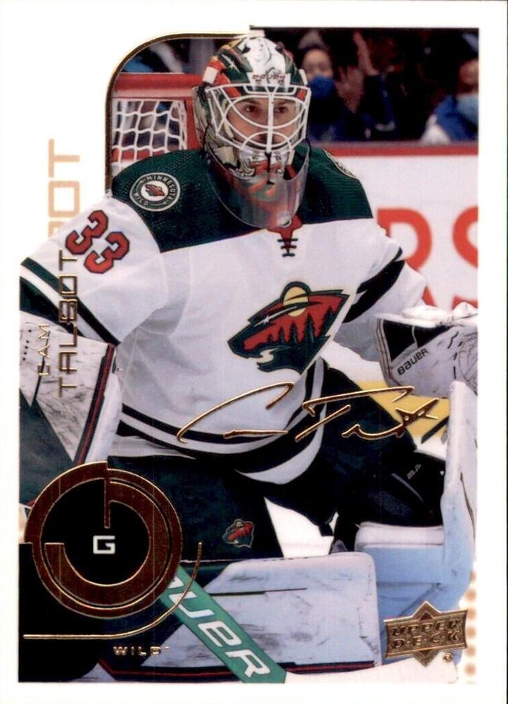 #49 Cam Talbot - Minnesota Wild - 2022-23 Upper Deck MVP - 20th Anniversary Hockey