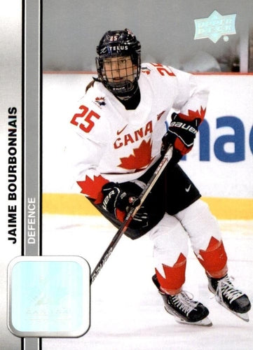 #49 Jaime Bourbonnais - Canada - 2023 Upper Deck Team Canada Juniors Hockey