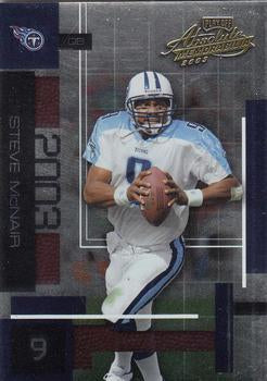 #49 Steve McNair - Tennessee Titans - 2003 Playoff Absolute Memorabilia Football