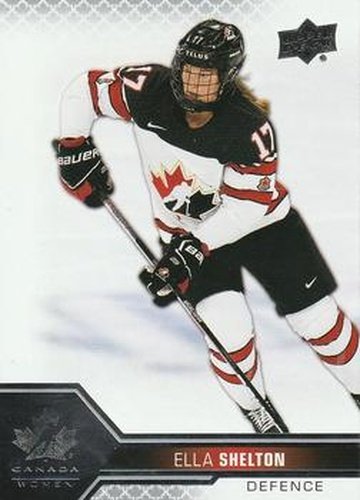 #49 Ella Shelton - Canada - 2022-23 Upper Deck Team Canada Juniors Hockey