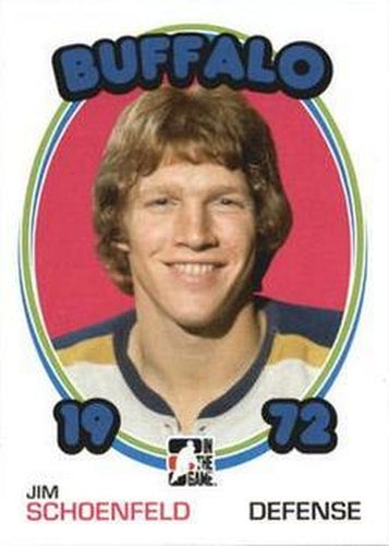 #49 Jim Schoenfeld - Buffalo Sabres - 2009-10 In The Game 1972 The Year In Hockey