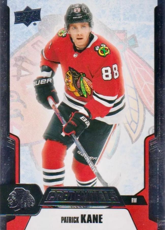 #49 Patrick Kane - Chicago Blackhawks - 2019-20 Upper Deck Credentials Hockey