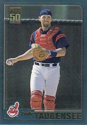 #T49 Eddie Taubensee - Cleveland Indians - 2001 Topps Traded & Rookies Baseball