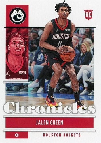 #49 Jalen Green - Houston Rockets - 2021-22 Panini Chronicles Basketball