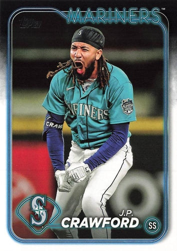 #49 J.P. Crawford - Seattle Mariners - 2024 Topps Baseball