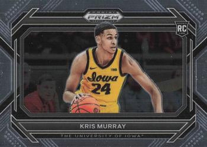 #49b Kris Murray - Iowa Hawkeyes - 2023 Panini Prizm Draft Picks Basketball
