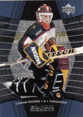 #4 Damian Rhodes - Atlanta Thrashers - 1999-00 Upper Deck Black Diamond Hockey