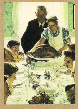 #4 Freedom From Want - 1993 Comic Images Norman Rockwell Saturday Evening Post