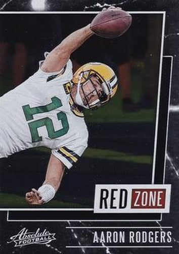 #RZ-AR Aaron Rodgers - Green Bay Packers - 2020 Panini Absolute - Red Zone Football