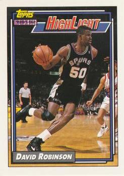 #4 David Robinson - San Antonio Spurs - 1992-93 Topps Basketball