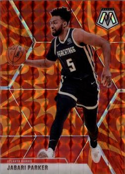 #4 Jabari Parker - Atlanta Hawks - 2019-20 Panini Mosaic - Reactive Orange Basketball