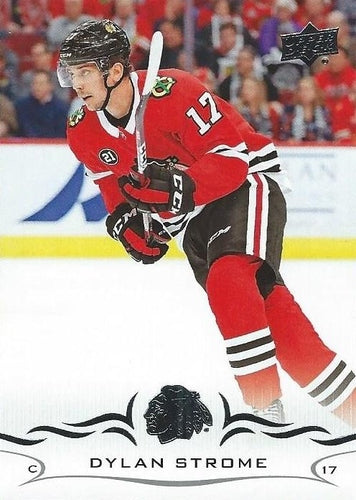 #504 Dylan Strome - Chicago Blackhawks - 2018-19 Upper Deck Hockey