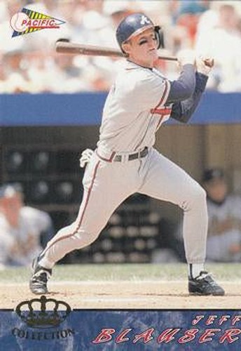 #4 Jeff Blauser - Atlanta Braves - 1994 Pacific Baseball