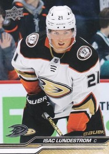 #4 Isac Lundestrom - Anaheim Ducks - 2023-24 Upper Deck Hockey