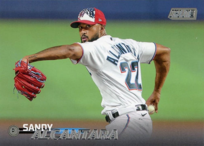 #4 Sandy Alcantara - Miami Marlins - 2023 Stadium Club Baseball