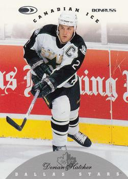 #4 Derian Hatcher - Dallas Stars - 1996-97 Donruss Canadian Ice Hockey