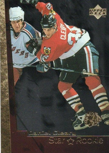 #4 Daniel Cleary - Chicago Blackhawks - 1998-99 Upper Deck Gold Reserve Hockey