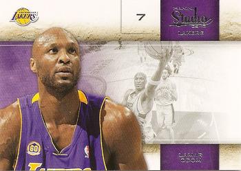 #4 Lamar Odom - Los Angeles Lakers - 2009-10 Panini Studio Basketball