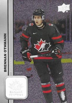 #4 Brennan Othmann - Canada - 2023 Upper Deck Team Canada Juniors - Patterned Foilboard Hockey