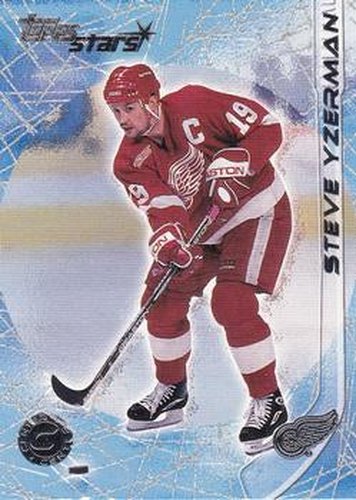 #4 Steve Yzerman - Detroit Red Wings - 2000-01 Topps Stars Hockey