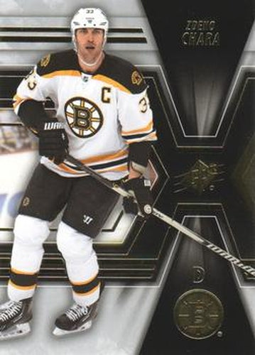 #4 Zdeno Chara - Boston Bruins - 2014-15 SPx Hockey